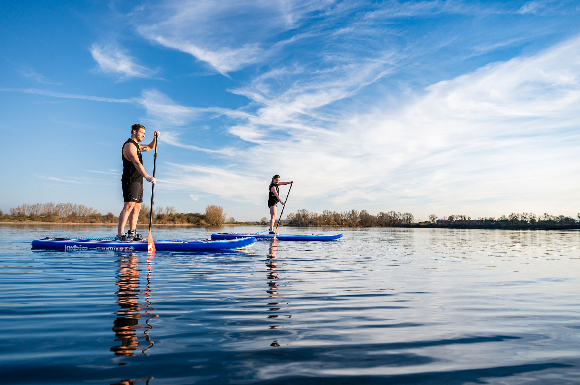 SUP van Sloepverhuur de Zandmeren in Kerkdriel
